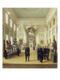 Interior of the Armoury Chamber in the Kremlin, 1844 Giclee-trykk av Nikolai Alexeyevich Burdin