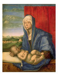 Virgen y el niño Lámina giclée por Giovanni Bellini