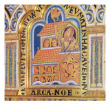 Noah and the Ark, Detail of one of the 51 panels of the Verduner Altar, 1181 Reproduction procédé giclée par Nicholas of Verdun 