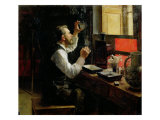 Amateur Photographer, 1894 Giclee-trykk av Evgeniy Iosipovich Bukovetsky