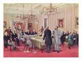 The London Conference December 1866-March 1867 Giclee Print by John David Kelly