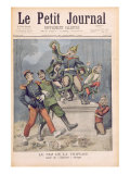 The Allies' Nose, after Laocoon, from 'Le Petit Journal', 25th October 1896 Giclee Print by Henri Meyer