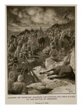 General Ian Hamilton Thanking the Gordons for their Attack at the Battle of Doornkop Giclee Print by Samuel Begg