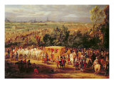 The Entry of Louis XIV reproduction procédé giclée par Adam Frans van der Meulen
