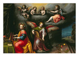 Sainte Cécile reproduction procédé giclée par Guglielmo Caccia