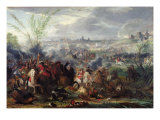Study for Siege of a Flemish Town Giclee Print by Adam Frans van der Meulen