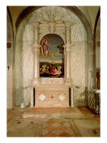 St. Christina Altarpiece reproduction procédé giclée par Vincenzo Di Biagio Catena