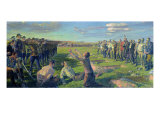 The Execution of the First Council of Berdyansk, 1935 Giclee Print by Lev Grigoryevich Neumark