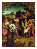 The Beheading of St. Paul, from a Polyptych Depicting Scenes from the Lives of Peter and Paul Reproduction procédé giclée par Hans Suess Kulmbach