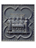 The Dance of Salome, Fifteenth Panel of the South Doors of the Baptistery of San Giovanni, 1336 reproduction procédé giclée par Andrea Pisano