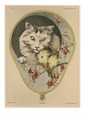 Fan, from 'Fantaisies Decoratives', engraved by Gillot, Librairie de l'Art, Paris, 1887 reproduction procédé giclée par Jules Auguste Habert-dys