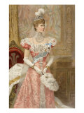 Her Royal Highness the Princess of Wales, from 'The Illustrated London News', 1902 Giclee-trykk av Samuel Begg Her Royal Highness the Princess of Wales, from 'The Illustrated London News', 1902 Giclee-trykk av Samuel Begg