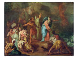 Crossing the Red Sea Giclee-trykk av Mattia Bortoloni