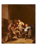 Interior of a Dutch Tavern Giclee Print by Cornelis Bega