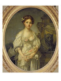 The Broken Pitcher, c.1772-73 Giclee Print by Jean-Baptiste Greuze