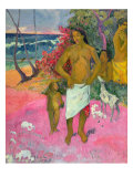 A Walk by the Sea, 1902 Giclee Print by Paul Gauguin