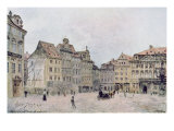 View of the North East Side of the Staromestsky Rynk in 1896, from 'Stara Praha' Giclee Print by Vaclav Jansa