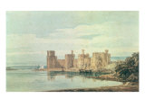Caernarvon Castle Giclee Print by Thomas Girtin