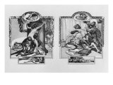 Erotic Vignettes, Illustration to 'Genre Pictures of our Time', Text by Crebillon the Younger Giclee-trykk av Franz Von Bayros