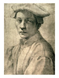 Portrait of Andrea Quaratesi, c.1532 reproduction procédé giclée par Michelangelo Buonarroti 