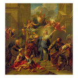 Madonna of the Magnificat Giclee Print by Jean-Baptiste Jouvenet