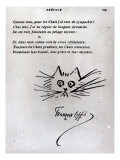 Cat's Head, Illustration for a Poem by Francois Coppee Giclee Print by Francois Coppee