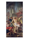 The Flagellation of St. Andrew, 1761 reproduction procédé giclée par Jean Baptiste Deshays De Colleville