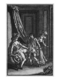 Erotic Scene, Illustration from 'Memoirs of Woman of Pleasure', or 'Fanny Hill' by John Cleland Giclee-trykk av Antoine Borel Erotic Scene, Illustration from 'Memoirs of Woman of Pleasure', or 'Fanny Hill' by John Cleland Giclee-trykk av Antoine Borel