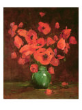 Vase of Flowers Giclee Print by Jean Baptiste Barthelemy Binet