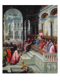 Fisherman Giving the Ring to the Doge of Venice Giclee-trykk av Paris Bordone Fisherman Giving the Ring to the Doge of Venice Giclee-trykk av Paris Bordone