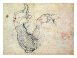 Preparatory Study for the Arm of Christ in the Last Judgement, 1535-41 Lámina giclée por Michelangelo Buonarroti Preparatory Study for the Arm of Christ in the Last Judgement, 1535-41 Lámina giclée por Michelangelo Buonarroti