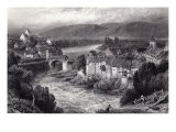 Lauffenberg, engraved by E.P. Brandard Giclee Print by Myles Birket Foster
