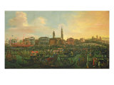 Regatta at Murano, 1648 Giclee Print by Joseph Heintz