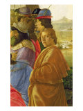 Detail of the Adoration of the Magi Giclee Print by Sandro Botticelli