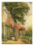 Garden Front of Mr. Robert Vernon's House at Twickenham Giclee Print by John James Chalon