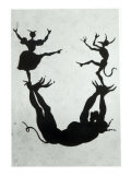 Devilish Alphabet, Engraved by Delannois, 1825 Giclee Print by Louis Delaporte