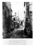 Rue de Scipion, from the Rue des Francs-Bourgeois, Paris, 1858-78 Giclee Print by Charles Marville