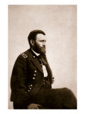 Portrait of General Ulysses Grant, 1861-65 Giclee-trykk av Mathew Brady & Studio Portrait of General Ulysses Grant, 1861-65 Giclee-trykk av Mathew Brady & Studio