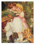 Over the Garden Wall Giclee Print by Frederick Morgan