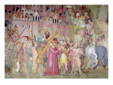 The Road to Calvary, from the Spanish Chapel, c.1365 reproduction procédé giclée par Andrea di Bonaiuto 