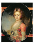Portrait of Grand Duchess Alexandra, c.1798 Lámina giclée por Vladimir Lukich Borovikovsky Portrait of Grand Duchess Alexandra, c.1798 Lámina giclée por Vladimir Lukich Borovikovsky