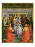Madonna and Child with Eight Saints, 1520s Giclee-trykk av Bartolommeo Suardi Bramantino Madonna and Child with Eight Saints, 1520s Giclee-trykk av Bartolommeo Suardi Bramantino
