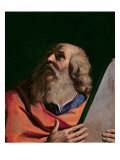 Moisés Lámina giclée por Guercino