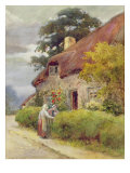 An Evening Gossip Reproduction procédé giclée par Joshua Fisher