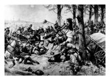 The French Armoured Cavalrymen Charging at the Battle of Sedan on the 1st September 1870 Giclee Print by Georg Koch
