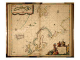 Map of Northern Europe Giclee Print by Johannes Van Keulen