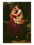 Sisters, 1868 Giclee Print by Henry Lejeune