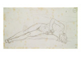 Sketch for the Death of Joseph Barra Lámina giclée por Jacques-Louis David