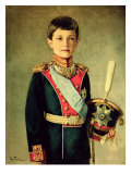 Portrait of Tsarevitch Alexey Nikolayevixh Giclee Print by Israel Abramovich Pass