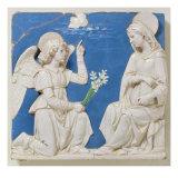 The Annunciation (panel) Lámina giclée por Andrea Della Robbia The Annunciation (panel) Lámina giclée por Andrea Della Robbia